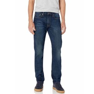 Lucky Brand Sz 32 x 32 121 Heritage Slim Straight Leg Denim Jeans Dark Blue Wash